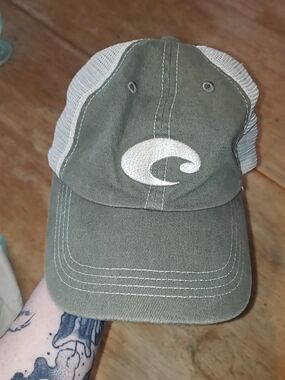 BRAND NEW Costa Del Mar Hat, Mesh Back Soft Build. Never Worn